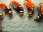 Irideus Fireball Czech Nymph Trout Fishing Flies