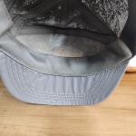 Vintage Gray Trout Fishing Snapback Cap