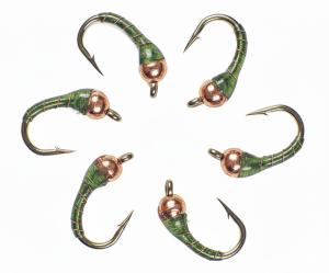 Zebra Midge Tungsten Nymphs for Trout Fishing