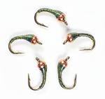 Zebra Midge Tungsten Nymphs for Trout Fishing