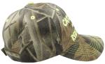Camo Trout Fishing Embroidered Cap