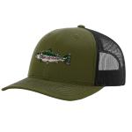 Rainbow Trout Snapback Trucker Hat by Richardson