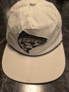 River Road Trout Fishing Trucker Snapback Hat