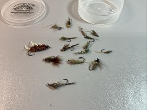 15 Nymph Trout Flies for Fly Fishing