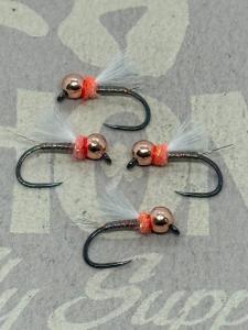 Polish CDC Nymphs Size #14 - 4 Pack