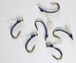 UV Gray Nymph Emergers for Trout Fishing