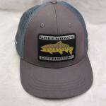 Gray Mesh Trucker Hat for Trout Fishing