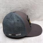 Gray Mesh Trucker Hat for Trout Fishing