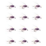 Purple Duracell Nymphs 12-Pack Size 16