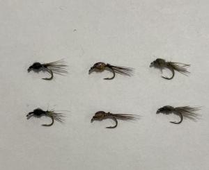Hand-Tied WD40 Nymphs - 6 Pack, Size 14