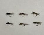 Hand-Tied WD40 Nymphs - 6 Pack, Size 14