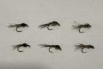 Hand-Tied WD40 Nymphs - 6 Pack, Size 14