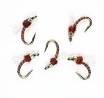 Premium Mercury Brown Nymphs for Trout Fishing