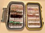 Fall Nymphs Fly Box with 143 Trout Flies