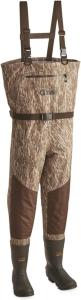 Men's Camo Chest Waders with Boots