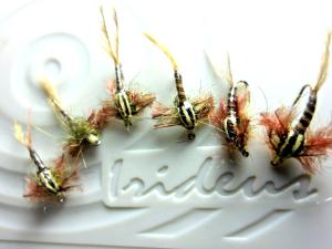 Blue Wing Olive Hand-Painted Trout Flies