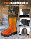 HISEA Waterproof Men's Chest Waders with Boots