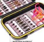 54 Nymph Flies Set with Waterproof Box for Trout