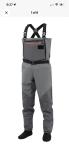 BASSDASH Convertible Breathable Fishing Waders, Size M 8-9