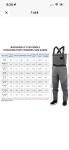 BASSDASH Convertible Breathable Fishing Waders, Size M 8-9