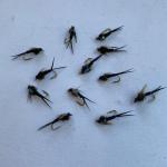 1 Dozen Copper John Nymph Flies Size 16