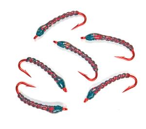 Demon Blood Worm Nymphs - Top Trout Flies