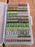 147 PCS Scud Nymph Midge Fly Fishing Flies