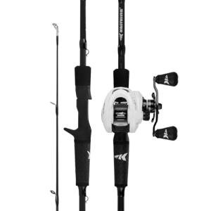 KastKing Crixus Baitcasting Combo, 6ft 6in