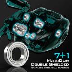 KastKing Crixus Baitcasting Combo, 6ft 6in