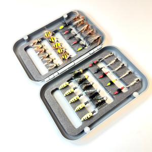 40 Assorted Nymph Flies for Trout Fishing
