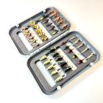 40 Assorted Nymph Flies for Trout Fishing