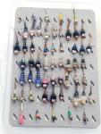 Tungsten Trout Jig Set with 55 Assorted Jigs
