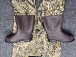 Trudave Waterproof Camo Fishing Chest Waders Size 8/9