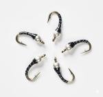 Zebra Midge Tungsten Nymphs for Trout Fishing