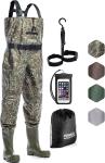 Waterproof Camo Chest Waders with 14" Boot