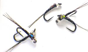 Chocolate Mirage Glass Bullet Nymphs for Trout Fishing