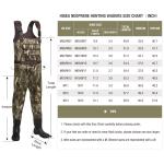 HISEA Insulated Neoprene Chest Waders for Fishing