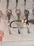 4 Thread Frenchie Euro Nymphing Flies - Olive 18