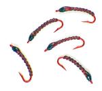 Big Mac Blood Worm Nymphs for Trout Fishing
