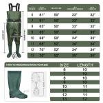 Waterproof Bootfoot Chest Waders for Fishing
