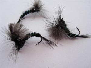 1 DZ Q-4 Parachute Emerger Dry Flies