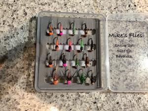 Czech Nymph Fly Assortment - 32 Barbless Flies