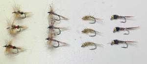 Trout Fly Collection: Dry Flies and Nymphs