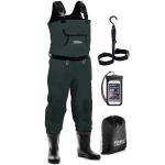 Foxelli Waterproof Neoprene Chest Waders for Fishing