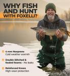 Foxelli Waterproof Neoprene Chest Waders for Fishing