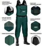 Foxelli Waterproof Neoprene Chest Waders for Fishing