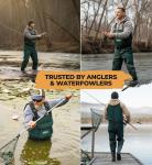 Foxelli Waterproof Neoprene Chest Waders for Fishing