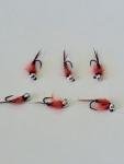 Pink Scud Fly Tungsten Head - Lot of 6
