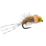 6-Pack Pink Squirrel BH Nymphs for Trout