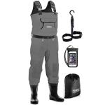 Foxelli Men's 4mm Neoprene Fishing Chest Waders